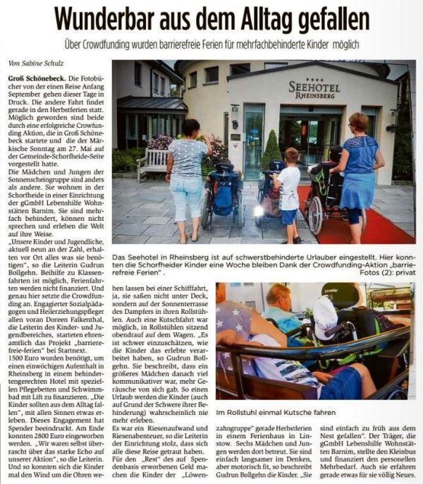 Heidehaus Märkischer Sonntag