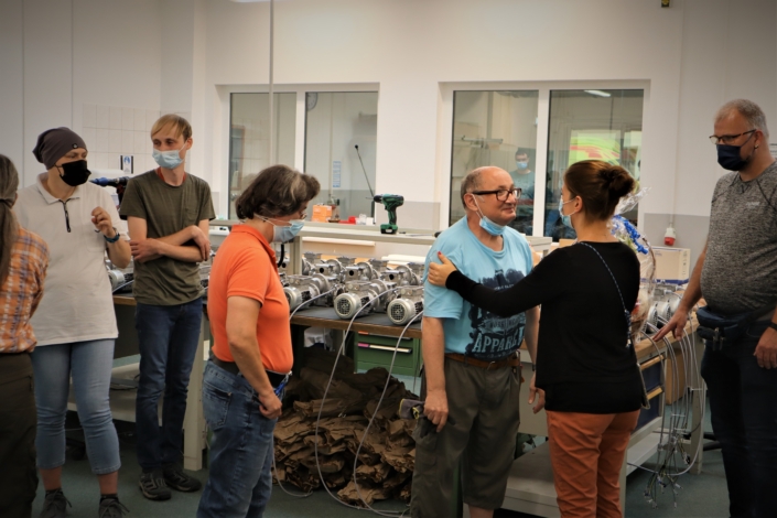 herzliche Worte von Martina Haack (begleitender Dienst